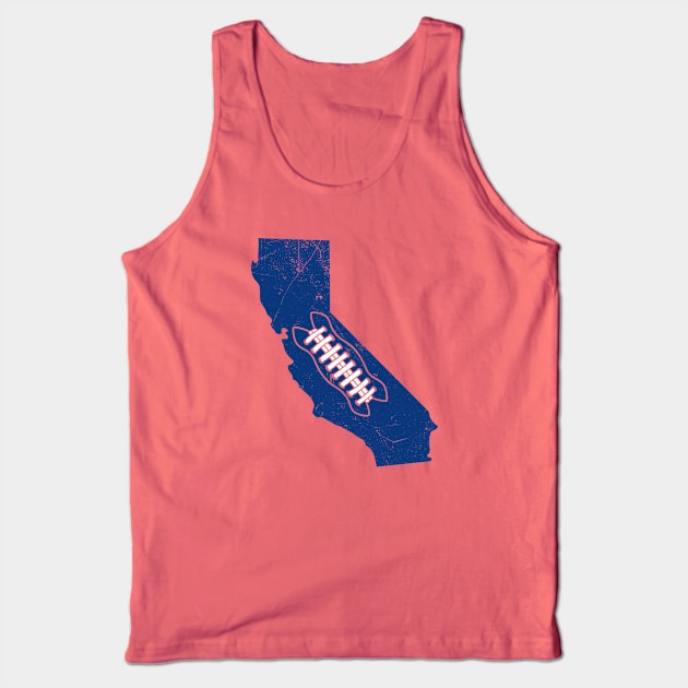 California Football, Retro - Gold Tank Top by KFig21